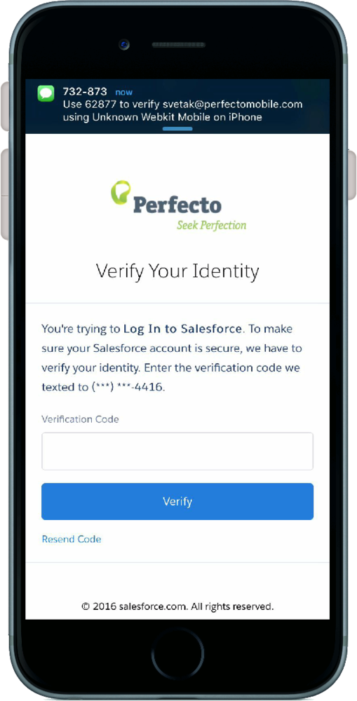 Just received the login verification code via SMS Just received the login verification code via SMS